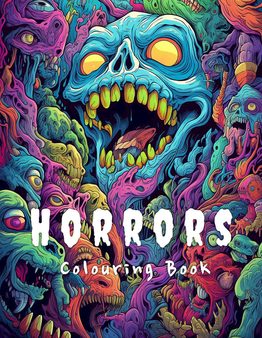 Horrors Colouring Book