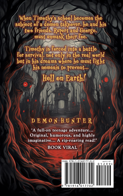 Timothy Williams Book One: Demon Hunter ~ Paperback