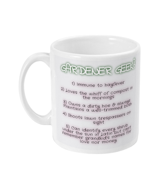 Gardener Geek Mug