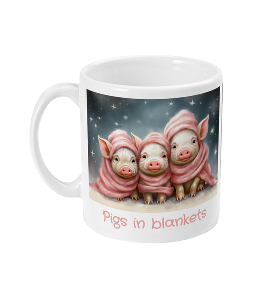 Pigs in Blankets Christmas Mug