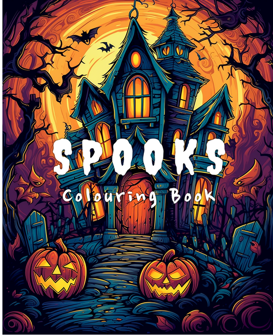Spooks Colouring Book