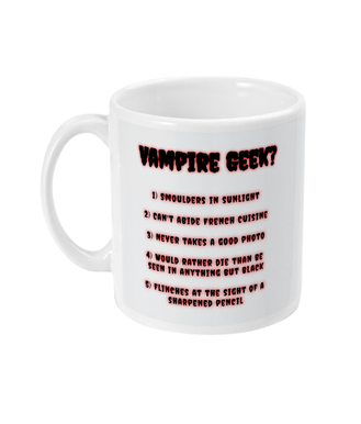 Vampire Geek Mug
