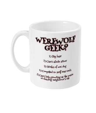 Werewolf Geek Mug