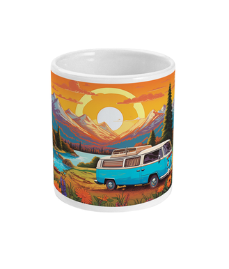Camper Van Sunrise Mug