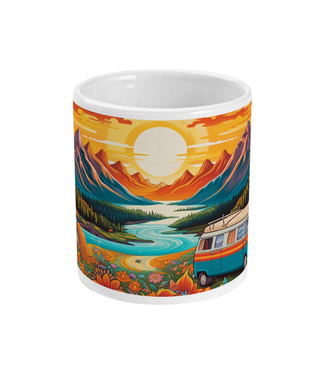Camper Van Sunset Mug