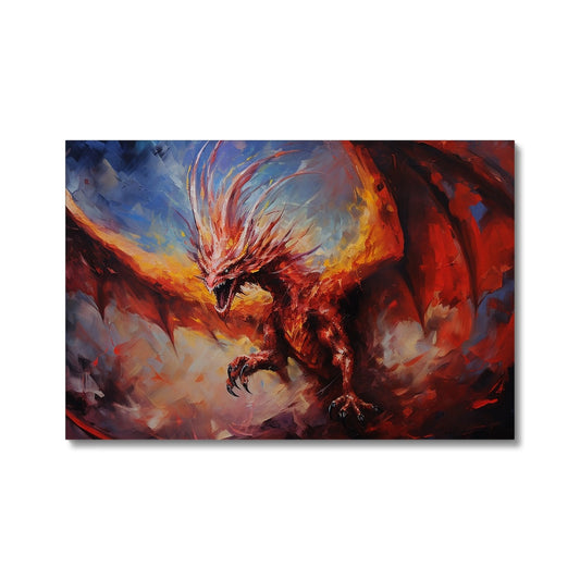 The Lord of Dragons Eco Canvas