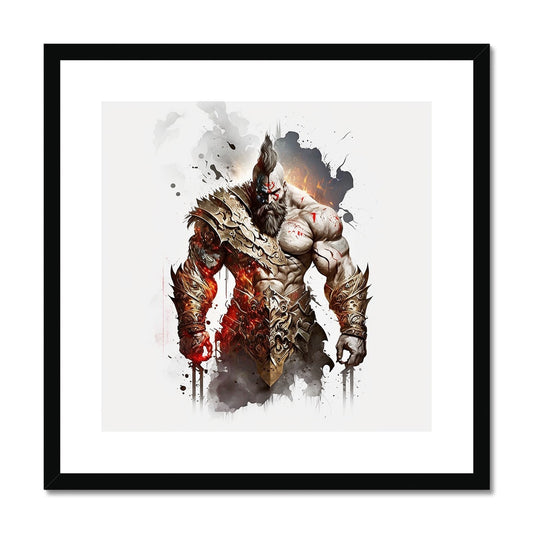 Ares - God of War Framed & Mounted Print
