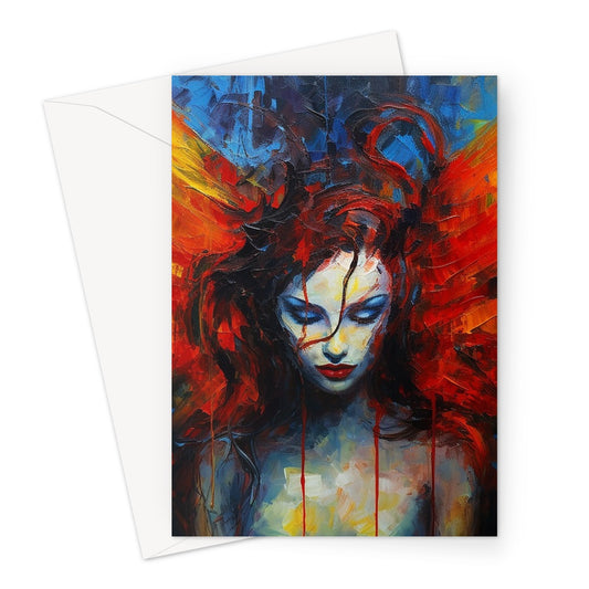 Lilith - Princess of Demons Greeting Card