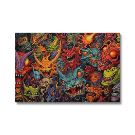 Laughing Demons Eco Canvas