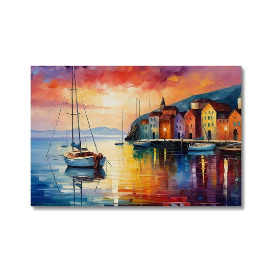 Seaside Sunset Eco Canvas