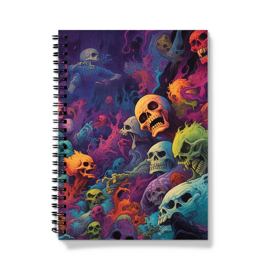 Skeleton Nightmare Notebook