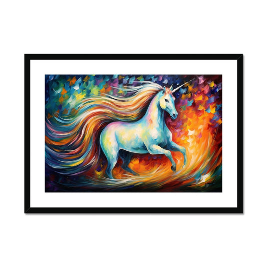 Unicorn Framed & Mounted Print