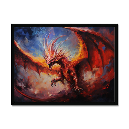 The Lord of Dragons Budget Framed Poster