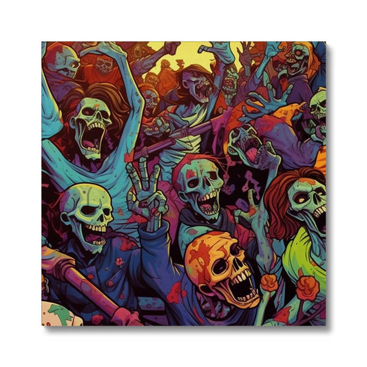 Zombie Rave Eco Canvas