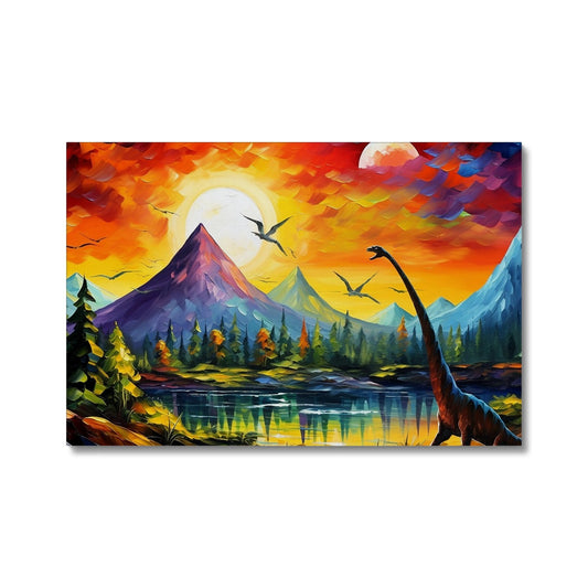 Valley of the Dinosaurs Eco Canvas