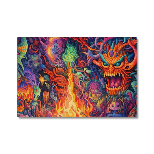 Demon Apocalypse Eco Canvas