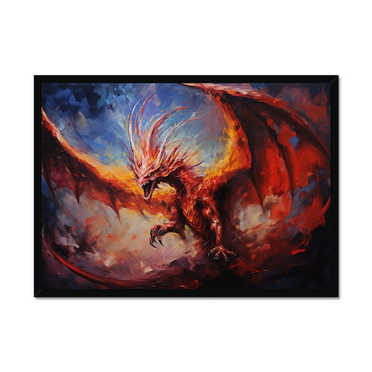 The Lord of Dragons Framed Print