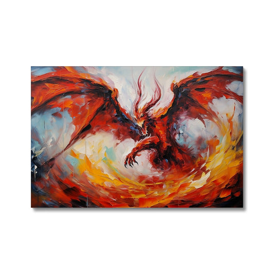 Dragon Demon Eco Canvas