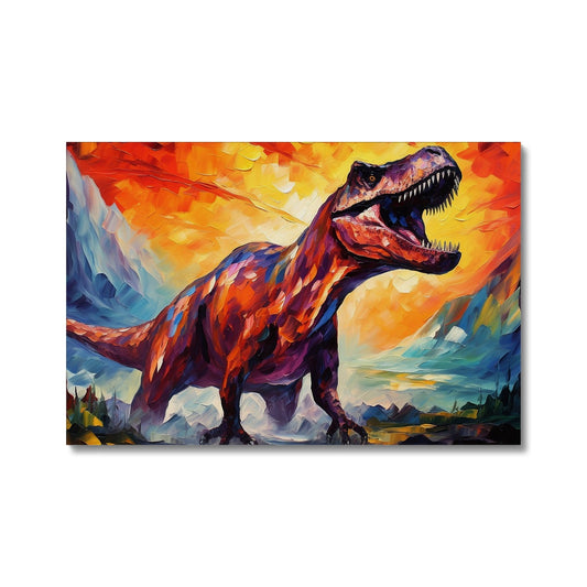Dino King Eco Canvas