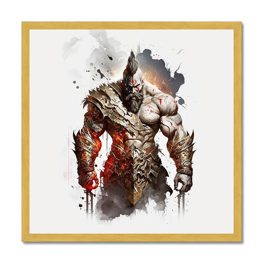 Ares - God of War Antique Framed Print
