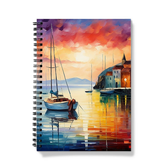Seaside Sunset Notebook